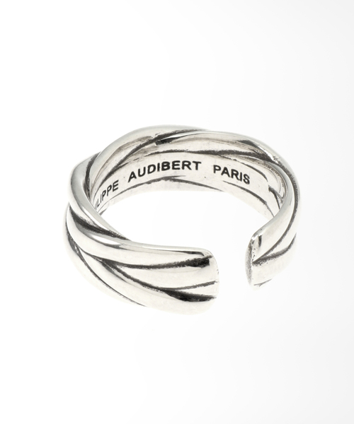 「PHILIPPE AUDIBERT」 リング FREE シルバー レディース_画像4