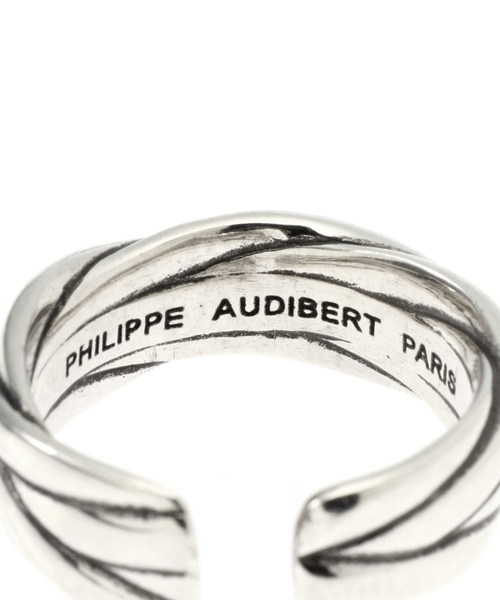 「PHILIPPE AUDIBERT」 リング FREE シルバー レディース_画像7