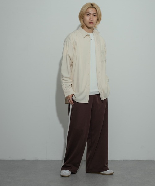 「SENSE OF PLACE by URBAN RESEARCH」 長袖シャツ MEDIUM ブラウン メンズ_画像8