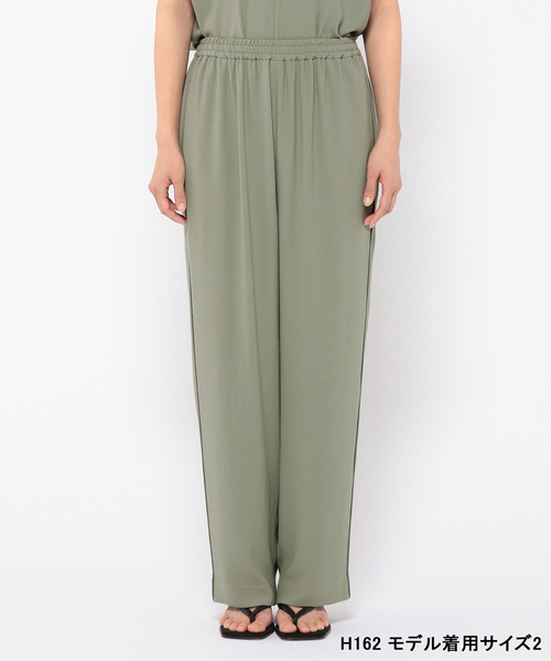 「N.O.R.C by the line」 スラックス S アイボリー レディース_画像5