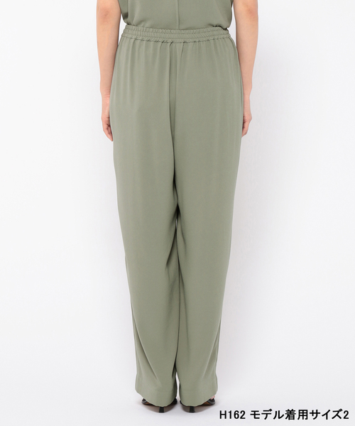 「N.O.R.C by the line」 スラックス S アイボリー レディース_画像7