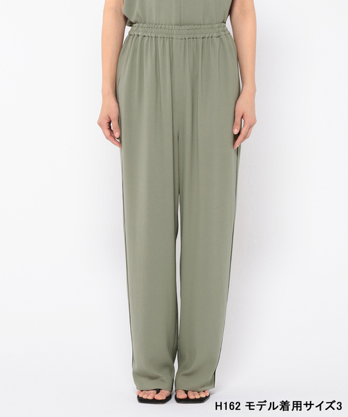 「N.O.R.C by the line」 スラックス S アイボリー レディース_画像8