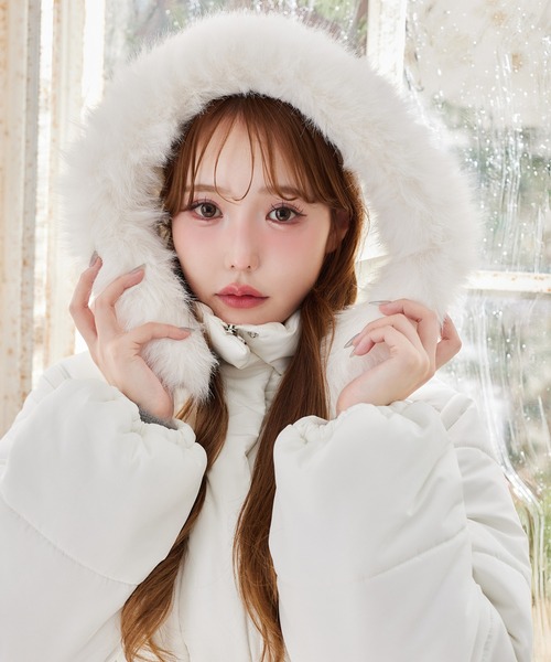 one after another NICE CLAUP コート アウター フード付きミドル