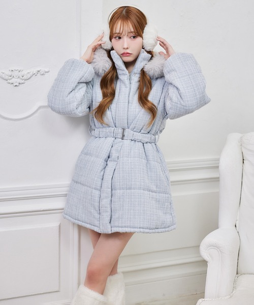 one after another NICE CLAUP コート アウター フード付きミドル