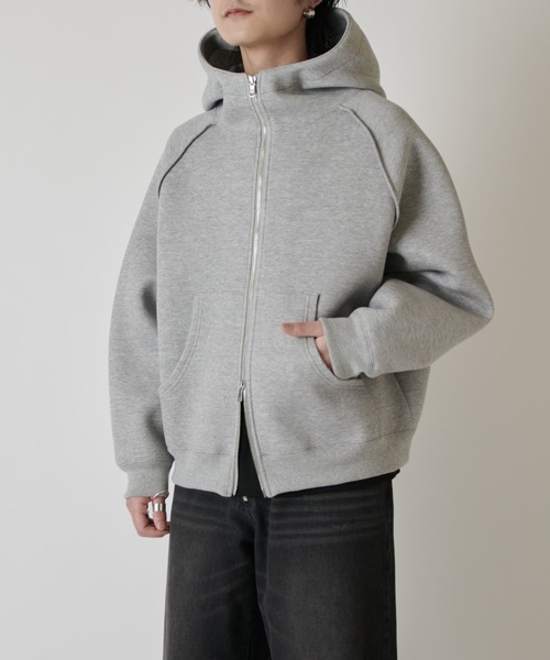 Lui's（ルイス） パーカー ダブルカスタムジャガードフーディ メンズ
