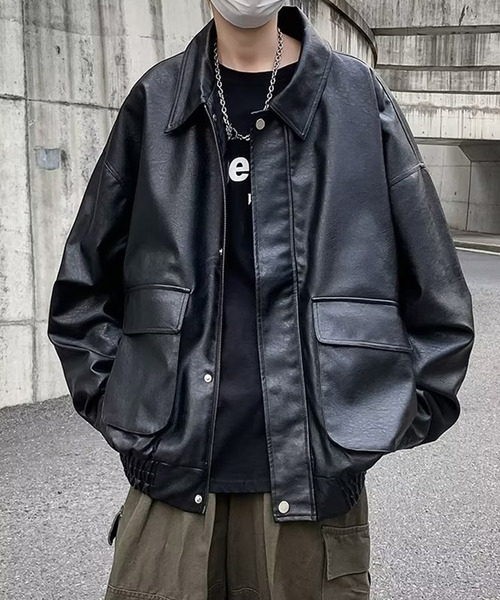 「DEVICE」 ブルゾン FREE ブラック メンズ_画像2