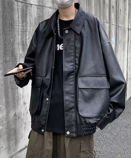 「DEVICE」 ブルゾン FREE ブラック メンズ_画像4