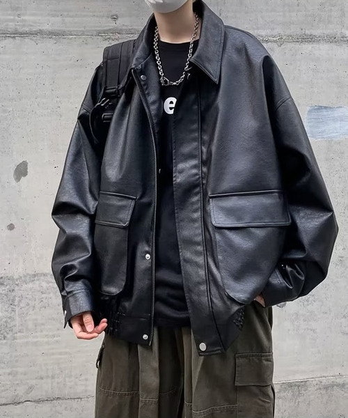 「DEVICE」 ブルゾン FREE ブラック メンズ_画像5