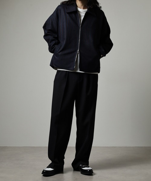 FUNALIVE（ファンアライブ） ブルゾン アウター ストライプZIPブルゾン