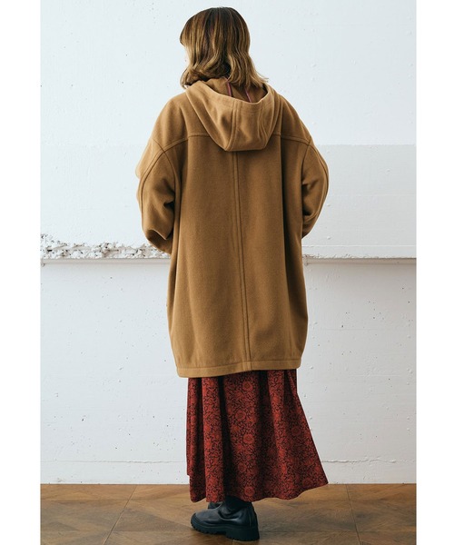 「MEDE19F」 ダッフルコート LARGE ブラウン レディース_画像5