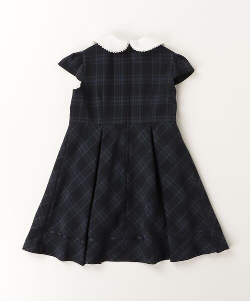 「CHOPIN」 「KIDS」ノーカラージャケット 115cm ネイビー キッズ_画像4