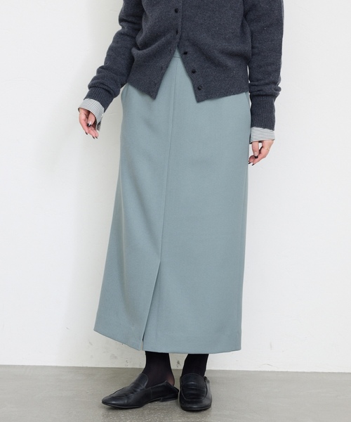 SLOBE IENA（スローブイエナ） タイトスカート 38 サックスブルー  