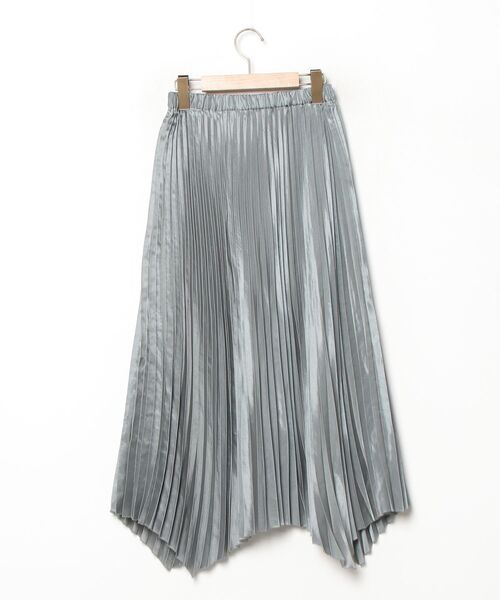 「SACRA」 プリーツスカート 36 グレー レディース_画像2
