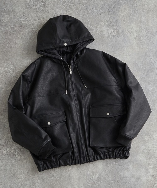 「ADRER」 ブルゾン S ブラック メンズ_画像7