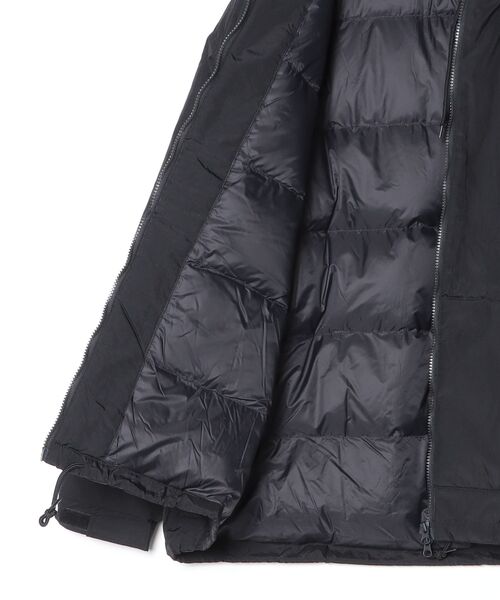 ダウンジャケット ダウン 「MINE×TAION」マイン x タイオン Down Double Zip Hoodie メンズ レディースの画像