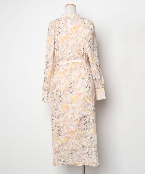 「index」 長袖ワンピース 40 オレンジ レディース_画像2