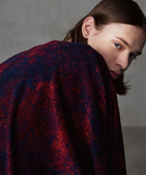 「SHAREEF」 ニットカーディガン 1 グリーン メンズ_画像2