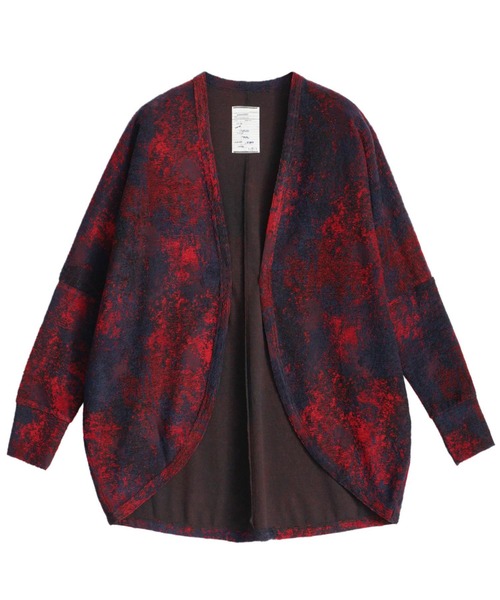 「SHAREEF」 ニットカーディガン 1 グリーン メンズ_画像9