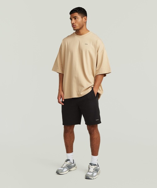 G-STAR RAW パンツ Structured Jersey Shorts/ワッフルコットン