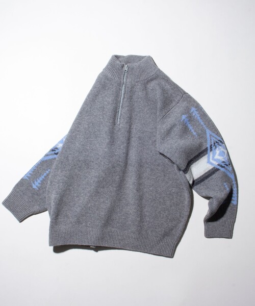 PENDLETON（ペンドルトン） 長袖ニット M グレー メンズ : ZOZOTOWN