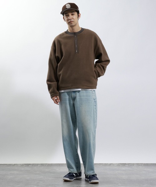 BAYFLOW（ベイフロー） ジーンズ ルーズテーパードデニムパンツ メンズ
