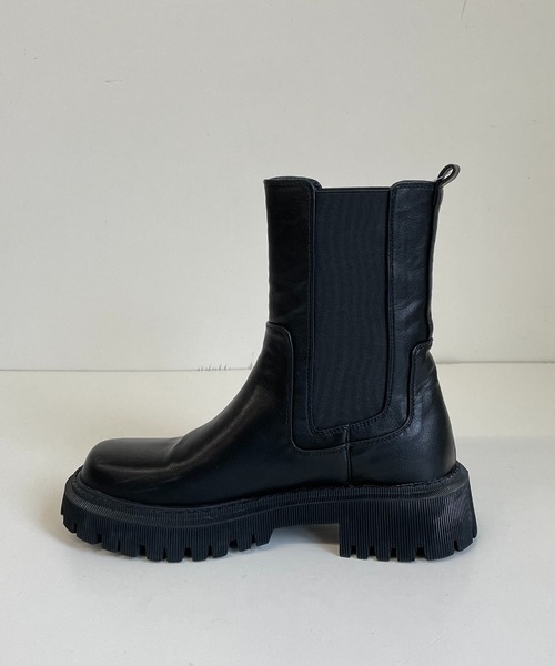 「CANAL JEAN」 「more than」ブーツ 39 ブラック レディース_画像7