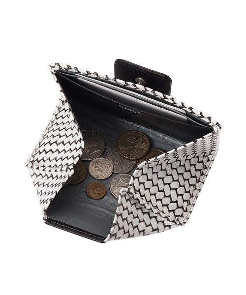 限定品 HIROKO HAYASHI OTTICAシリーズ 小銭入 編み込み模様 限定品 HIROKO HAYASHI OTTICAシリーズ 小銭入 編み込み模様