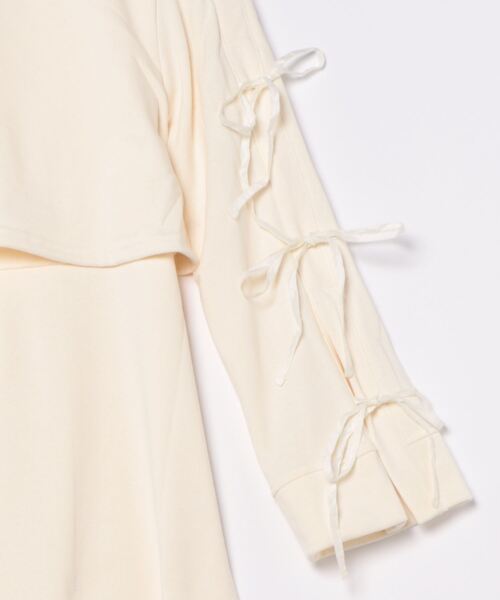 「MILLION CARATS」 長袖ワンピース FREE グレー レディース_画像3