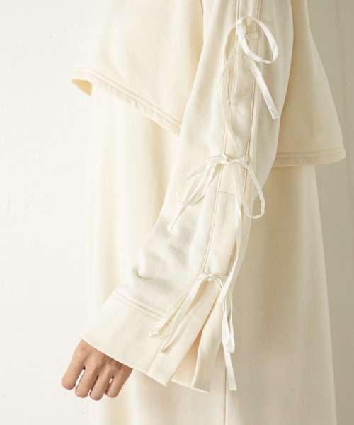 「MILLION CARATS」 長袖ワンピース FREE グレー レディース_画像5