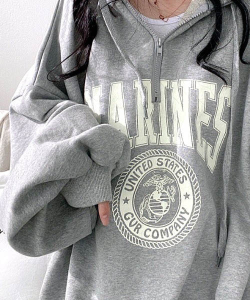 「SHEENA」 スウェットカットソー M グレー レディース_画像6