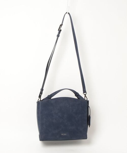 【未使用級】アンテプリマ　2way 編み込み ショルダーバッグ　ネイビー TUMI（トゥミ） Marylea Crossbody 2WAYバッグ - ネイビー レディース