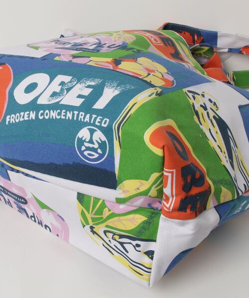「OBEY」 2WAYバッグ FREE ブルー メンズ_画像3