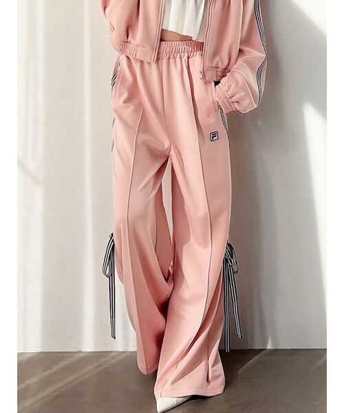 RESEXXY（リゼクシー） パンツ 「FILA」サイドラインリボンパンツ