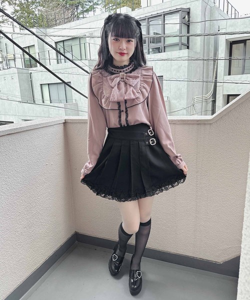 「ROJITA」 キュロット FREE グレー レディース_画像3