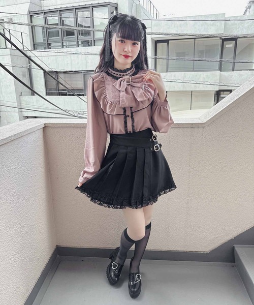 「ROJITA」 キュロット FREE グレー レディース_画像9