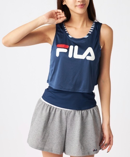 FILA（フィラ） 水着 「FILA/フィラ」タンキニ4点セット 水陸両用