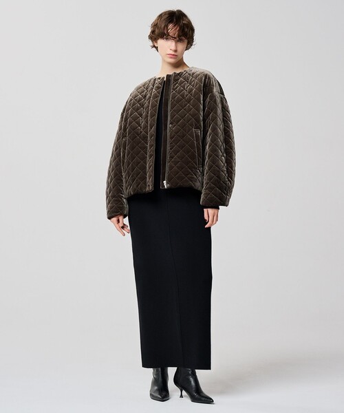 「uncrave」 ニットワンピース 1 グレー レディース_画像5