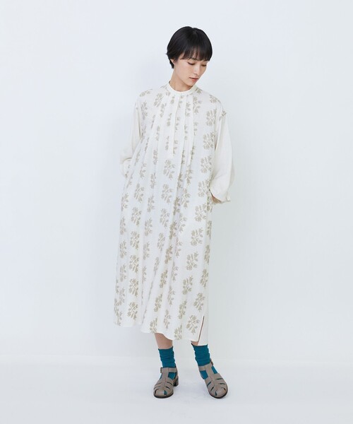 45R カットワークレース×天竺ワンピース R刺繍 サイズ0 半袖 日本製 LOISIR ワンピース オリジナル柄刺繍ワンピース : ZOZOTOWN Yahoo!店