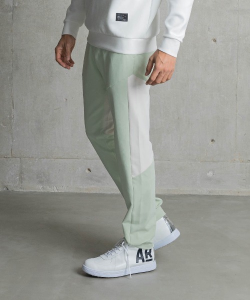 パンツ 「MENS」UV冷感ハイブリッド配色パンツ メンズ
