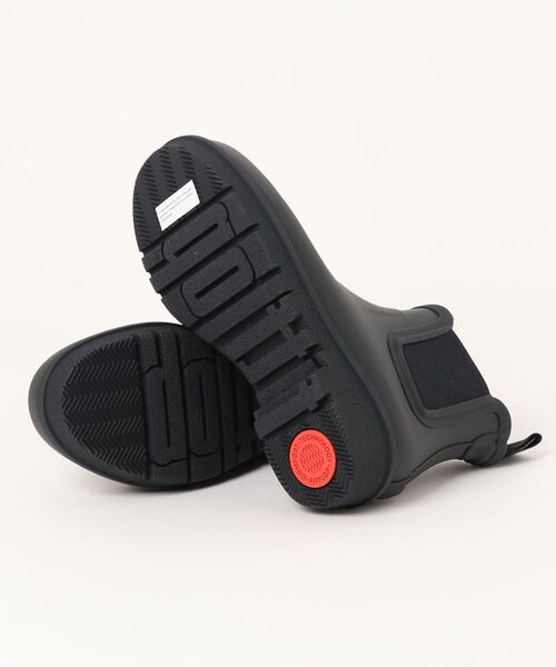 「fitflop」 レインブーツ US7 ブラック レディース_画像3