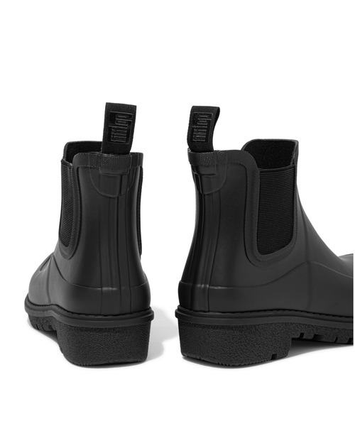 「fitflop」 レインブーツ US7 ブラック レディース_画像5