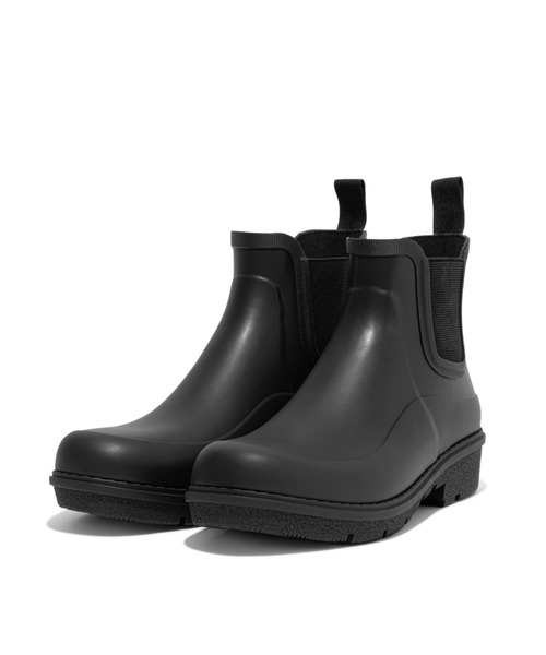 「fitflop」 レインブーツ US7 ブラック レディース_画像6