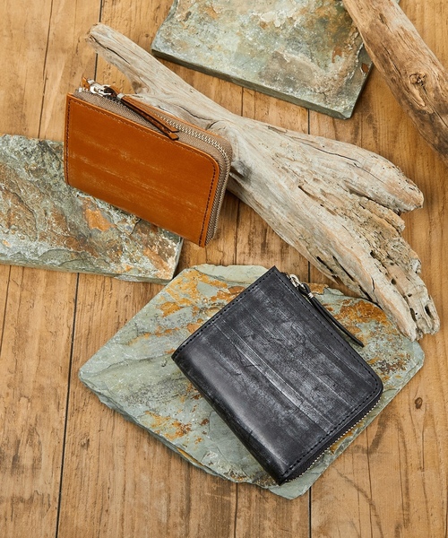 「SLOW」 財布 FREE キャメル メンズ_画像2