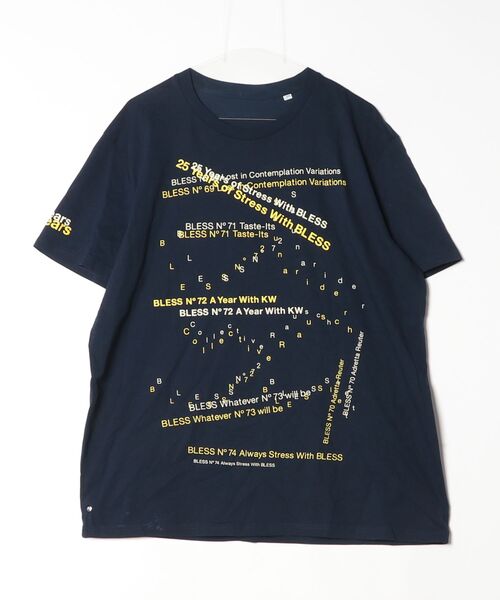 BLESS（ブレス） 半袖Tシャツ L ネイビー メンズ : ZOZOTOWN Yahoo!店
