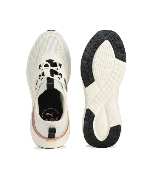 「PUMA」 ローカットスニーカー 24.0cm ホワイト系その他6 レディース_画像4