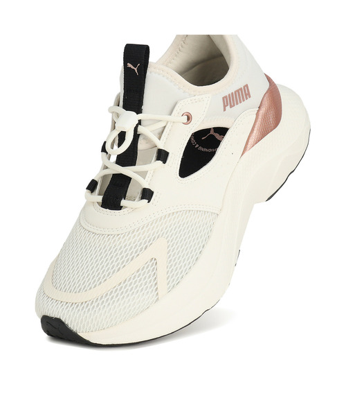 「PUMA」 ローカットスニーカー 24.0cm ホワイト系その他6 レディース_画像6