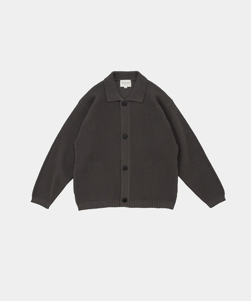 ブルゾン アウター 「STILL BY HAND」KN01261 / Paper mixed knitted blouson メンズの画像