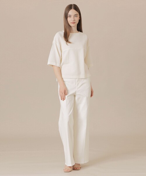「MACKINTOSH LONDON」 半袖カットソー 38 オフホワイト レディース_1