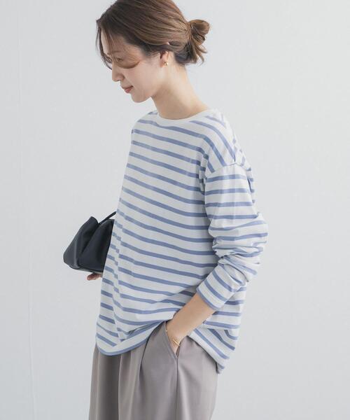 アトリエgg ボーダートップス URBAN RESEARCH DOORS（アーバンリサーチドアーズ） tシャツ ボーダー