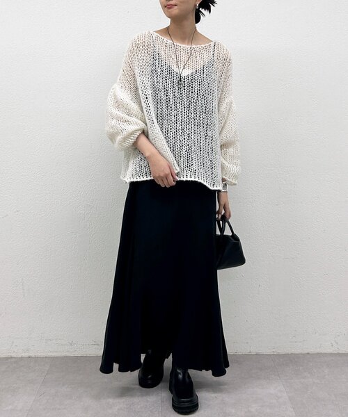 「LOUNGEDRESS」 キャミソールワンピース SMALL ブラック レディースの画像